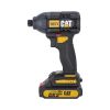 Combo inalámbrico de Taladro Rotomartillo y Atornillador de Impacto Brushless 18 V DX12K CAT