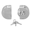 Cerradura de gancho doble Lllave / Llave con contra a vidrio 826-06 Axcent