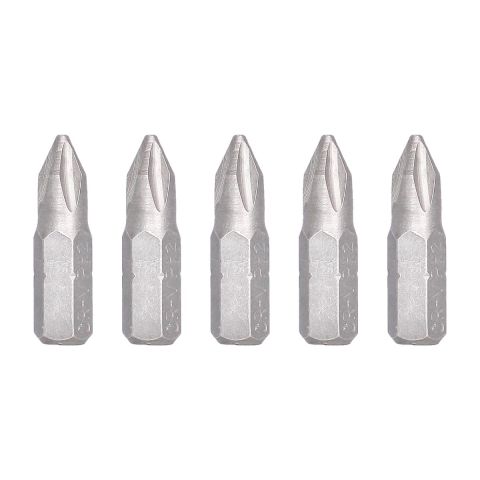 Juego de 5 puntas PH#2 Phillips 1" 10606 Adir