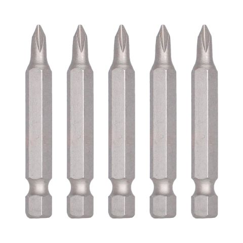 Juego de 5 puntas PH0 Phillips 2" 10609 Adir 