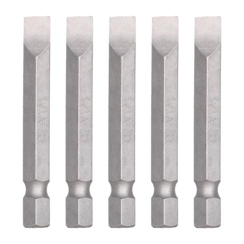 Juego de 5 puntas 1/4" Planas 2" 10613 Adir 