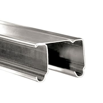 Riel de acero zincado de 3mts para herraje U-20 Ducasse