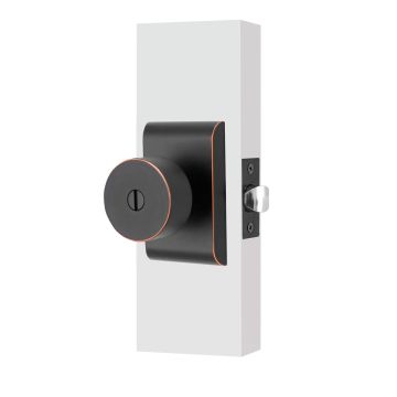 Cerradura para baño bronce antiguo Santa Fe MX89558 Yale