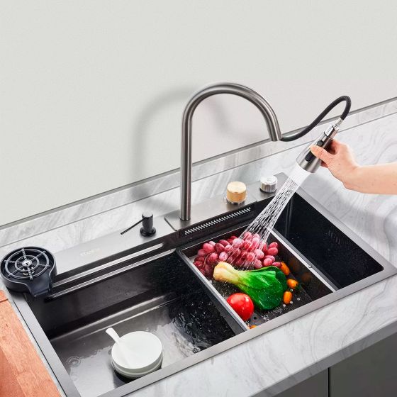 Tarja multi función acero inoxidable 80 x 46 cm LH8046 Stanew