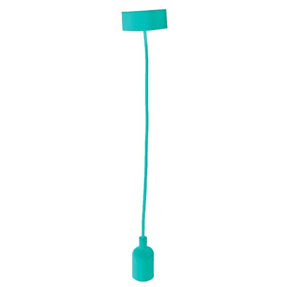 Luminario colgante tipo socket Turquesa 4229 Adir