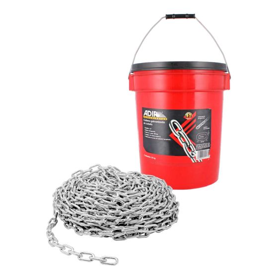 Cadena galvanizada en cubeta 3/8" 7234 Adir