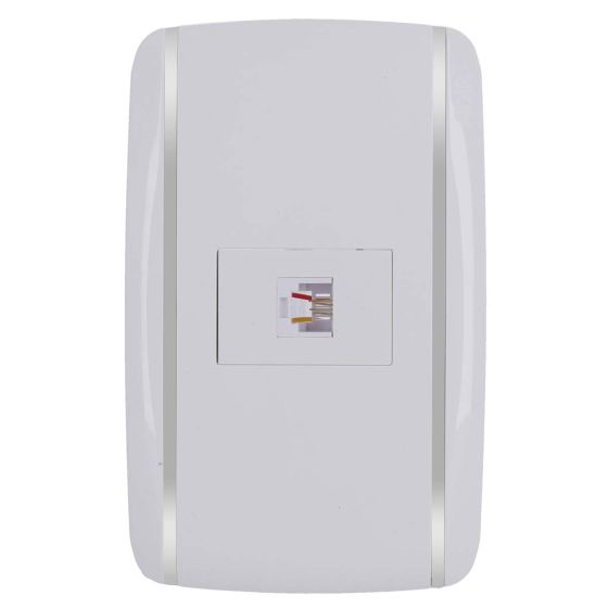 Placa con toma para teléfono Bali 9901 Adir