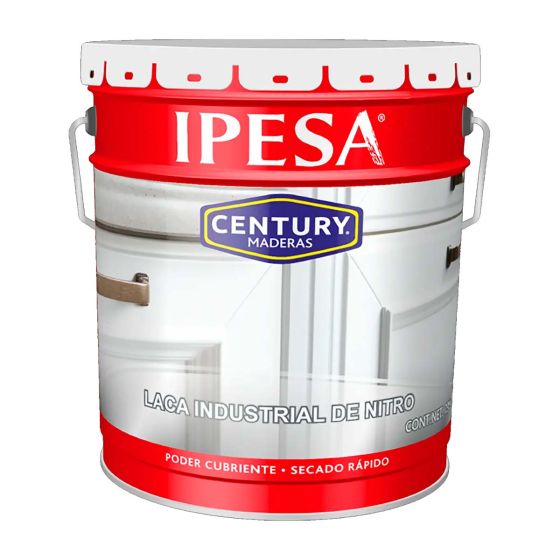 Laca industrial de nitro Century blanca 1 litro 3080 IPESA