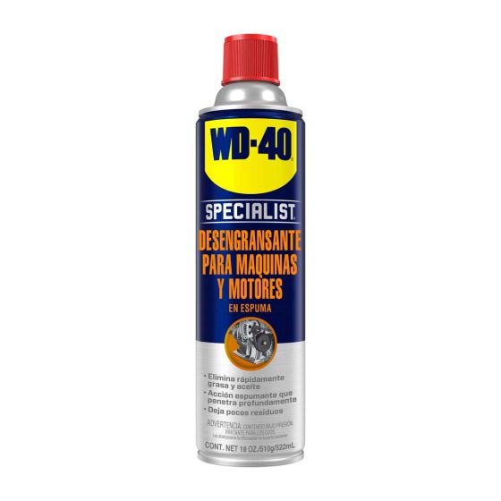 Espuma desengrasante aerosol 522 ml WD-40 Specialist